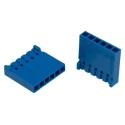 Amphenol Communications Solutions Dubox Female Connector Housing 2.54 mm Pitch 6 Way 1 Row Straight 65240-006LF