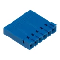 Amphenol Communications Solutions Dubox Female Connector Housing 2.54 mm Pitch 6 Way 1 Row Straight 65240-006LF