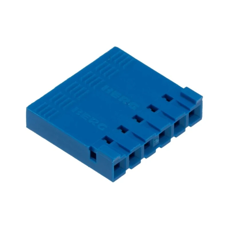 Amphenol Communications Solutions Dubox Female Connector Housing 2.54 mm Pitch 6 Way 1 Row Straight 65240-006LF