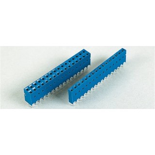 Amphenol Communications Solutions Dubox Series PCB Socket 18-Contact 1 Row 2.54mm Pitch Solder Straight Through 75915-418LF