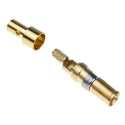 Amphenol Communications Solutions DM5 Series Female D-Sub Connector Coaxial Contact , 24.1mm, 5mΩ Contact DM537425001NCLF
