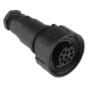Bulgin Circular Connector 9 Contacts Cable Socket Female IP68 Standard Buccaneer Series PX0728/S