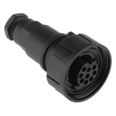 Bulgin Circular Connector 9 Contacts Cable Socket Female IP68 Standard Buccaneer Series PX0728/S