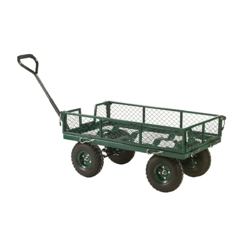 NEUTRAL Mesh Sided Steel Platform Trolley, 250 kg Load, Steel, 1 Platform, 1170x515x1070 mm, Non-Foldable 251-968