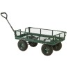 NEUTRAL Mesh Sided Steel Platform Trolley, 250 kg Load, Steel, 1 Platform, 1170x515x1070 mm, Non-Foldable 251-968