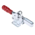 RS PRO Horizontal Handle Toggle Clamp, 96° Jaw Opening, 75kg Holding Force, Zinc Plated Steel, 254-620