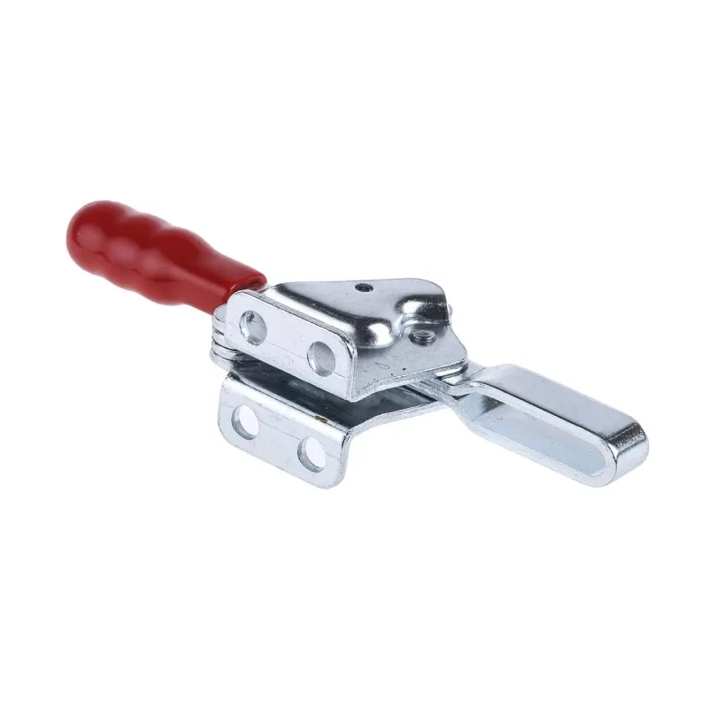 RS PRO Horizontal Handle Toggle Clamp, 96° Jaw Opening, 75kg Holding Force, Zinc Plated Steel, 254-620