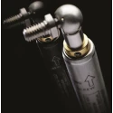 RS PRO Stainless Steel Gas Strut with Ball & Socket Joint, 680 mm Extended Length, 300 mm Stroke SXV4101000009