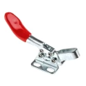 RS PRO Horizontal Handle Toggle Clamp, Zinc Plated Steel, 90° Jaw Opening, 20mm Jaw Depth, 27kg Holding Force, 254-636
