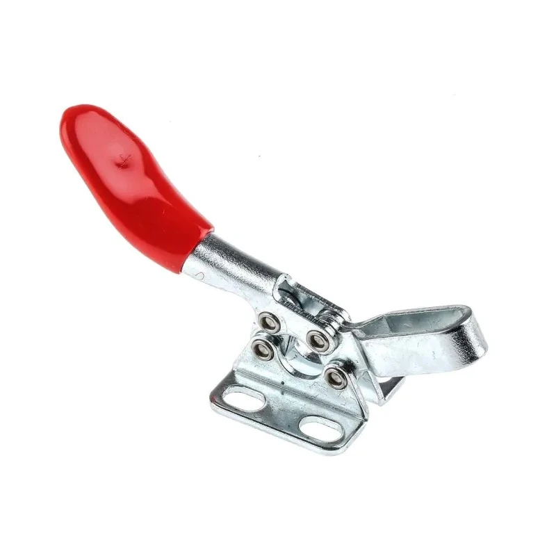 RS PRO Horizontal Handle Toggle Clamp, Zinc Plated Steel, 90° Jaw Opening, 20mm Jaw Depth, 27kg Holding Force, 254-636