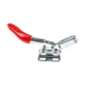 RS PRO Horizontal Handle Toggle Clamp, Zinc Plated Steel, 90° Jaw Opening, 20mm Jaw Depth, 27kg Holding Force, 254-636