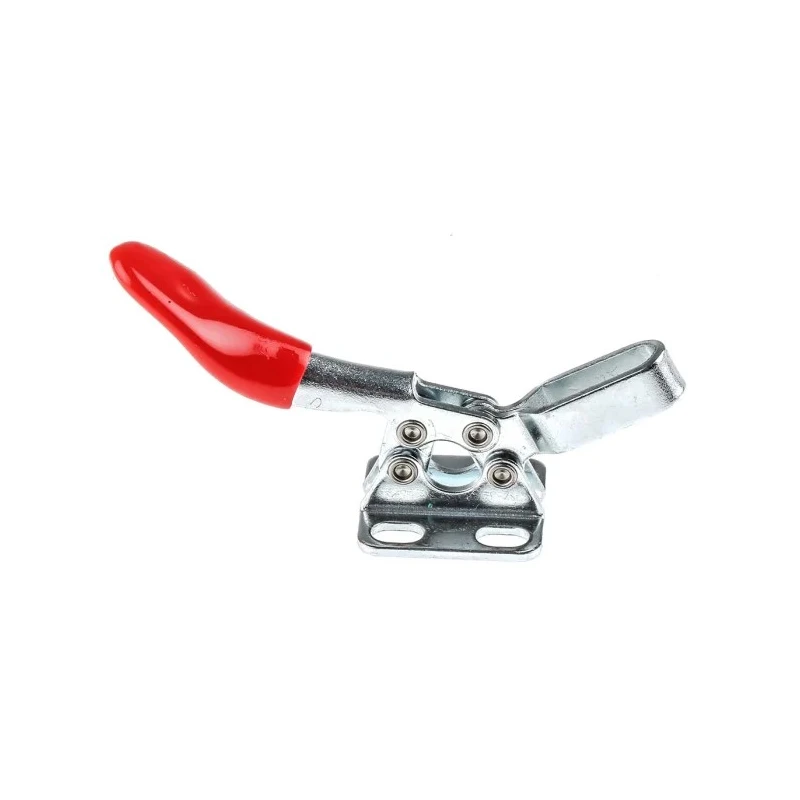 RS PRO Horizontal Handle Toggle Clamp, Zinc Plated Steel, 90° Jaw Opening, 20mm Jaw Depth, 27kg Holding Force, 254-636