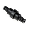 Bulgin 3 Pole Cable Main In-Line Connector , IP68, Male/Female, 16A, 250V AC, Screw Termination, Brass Contacts, 105mm Length