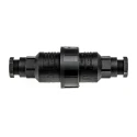 Bulgin 3 Pole Cable Main In-Line Connector , IP68, Male/Female, 16A, 250V AC, Screw Termination, Brass Contacts, 105mm Length