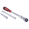RS PRO 40-Piece 3/8 in Standard Socket Set Chrome Alloy Steel 253-166