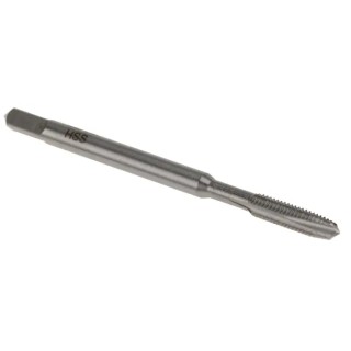 RS PRO Spiral Point Threading Tap M3, Metric ISO, HSS Machine Tap, Blue Stream Tempered, 48mm 455-902