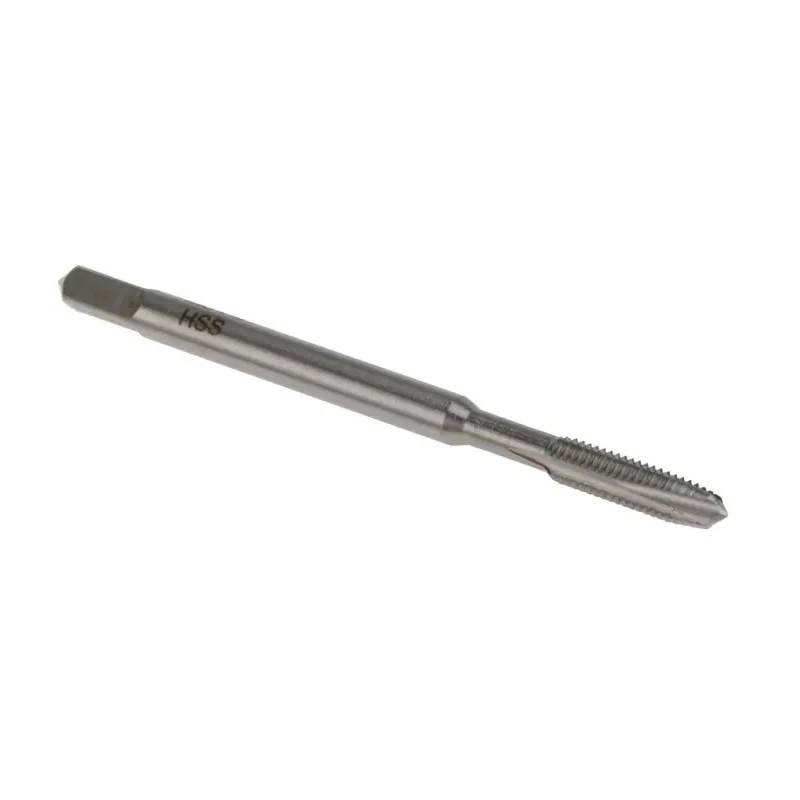 RS PRO Spiral Point Threading Tap M3, Metric ISO, HSS Machine Tap, Blue Stream Tempered, 48mm 455-902