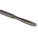 RS PRO Spiral Point Threading Tap M3, Metric ISO, HSS Machine Tap, Blue Stream Tempered, 48mm 455-902