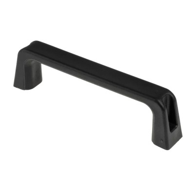RS PRO Matt Black Plastic Drawer Handle, Fibreglass Reinforced Nylon, 180 mm Length, 45 mm Height, 27 mm Width, Arch 456-579