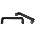 RS PRO Matt Black Plastic Drawer Handle, Fibreglass Reinforced Nylon, 180 mm Length, 45 mm Height, 27 mm Width, Arch 456-579