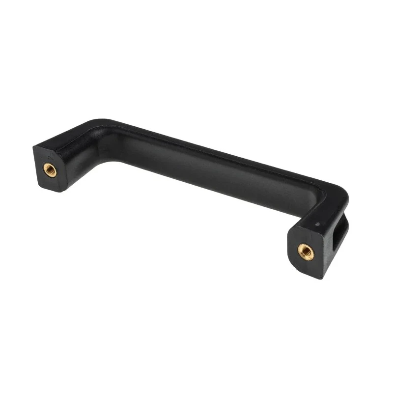 RS PRO Matt Black Plastic Drawer Handle, Fibreglass Reinforced Nylon, 180 mm Length, 45 mm Height, 27 mm Width, Arch 456-579