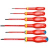 Facom PROTWIST 1000V Insulated Pozidriv Screwdriver Set, 6 Pieces ATDVE.J6PB