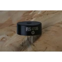 RS PRO Piezo Buzzer Component Through Hole, Continuous Tone, Internal Drive, 95dB, 9.5mm Height, 3–30V DC 457-055