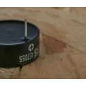 RS PRO Piezo Buzzer Component Through Hole, Continuous Tone, Internal Drive, 95dB, 9.5mm Height, 3–30V DC 457-055