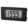 Lascar DPM 500 Digital Voltmeter DC, LCD, 3.5 Digits, ±1% Accuracy, 27mm x 57mm Panel, 8.2mm Depth