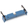 TE Connectivity AMP-LATCH Series Straight Through Hole PCB Header, 34 Contacts, 2.54 mm Pitch, 2 Row, Shrouded 3-1761606-1