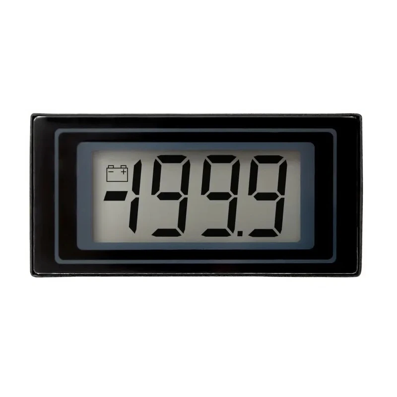 Lascar Digital Voltmeter DC, LCD Display, 3.5-Digits Accuracy ±1 %, Cutout 22.2 mm x 45 mm, Depth 9 mm DPM 125