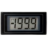 Lascar Digital Voltmeter DC, LCD Display, 3.5-Digits Accuracy ±1 %, Cutout 22.2 mm x 45 mm, Depth 9 mm DPM 125