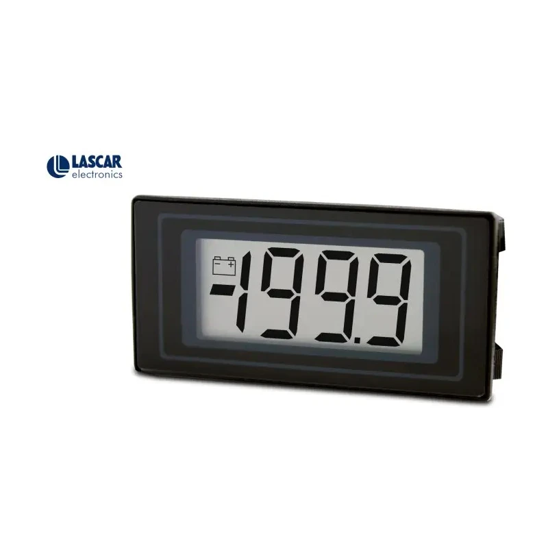 Lascar Digital Voltmeter DC, LCD Display, 3.5-Digits Accuracy ±1 %, Cutout 22.2 mm x 45 mm, Depth 9 mm DPM 125