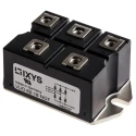 IXYS Bridge Rectifier Module 1600 V 600 A 5-Pin Panel Mount VUO62-16NO7