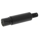 RS PRO MDN 6 Pole Straight Miniature DIN Socket, Female, Cable Mount, 1A, 50V AC/DC, Shielded 463-423