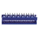 TE Connectivity 26-Way IDC Connector Male for Cable, 2 Row, Shrouded, 2.54 mm Pitch, 1A, Right Angle, Series 1658525-1