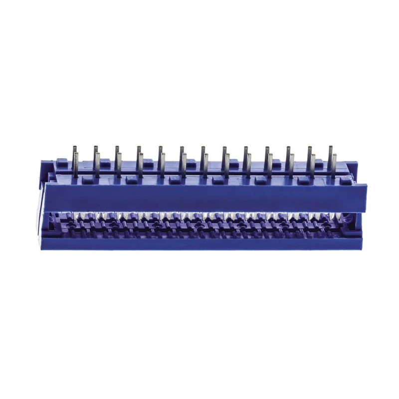 TE Connectivity 26-Way IDC Connector Male for Cable, 2 Row, Shrouded, 2.54 mm Pitch, 1A, Right Angle, Series 1658525-1