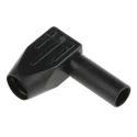RS PRO Black Male Banana Plug 4 mm, Solder Termination, 1000V, 10A, Nickel Plating 465-615