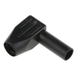 RS PRO Black Male Banana Plug 4 mm, Solder Termination, 1000V, 10A, Nickel Plating 465-615