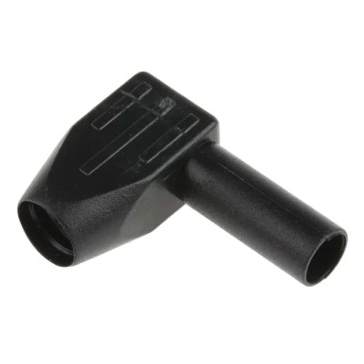 RS PRO Black Male Banana Plug 4 mm, Solder Termination, 1000V, 10A, Nickel Plating 465-615