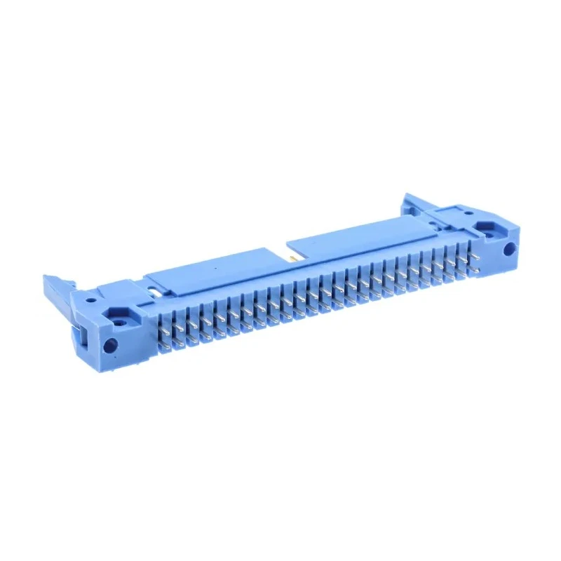TE Connectivity AMP-LATCH Series Straight Through Hole PCB Header, 50 Contacts, 2.54 mm Pitch, 2 Rows, Shrouded 3-5499206-0