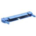 TE Connectivity AMP-LATCH Series Straight Through Hole PCB Header, 50 Contacts, 2.54 mm Pitch, 2 Rows, Shrouded 3-5499206-0