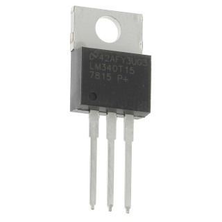 Texas Instruments Linear Voltage Regulator 35V Positive TO-220 3-Pin LM340T-15/NOPB