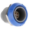 LEMO Redel P Series Circular Connector 4 Contacts, Panel Mount, Socket, Female, IP50, 8A, 600V PKG.M0.4GL.LA