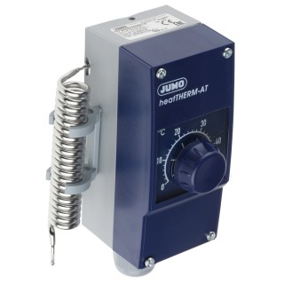 Jumo Surface Mount Thermostat, Max 50°C, 230V AC/DC, 16A, IP54, Automatic 603070/0001-6-021-000-25-0-00-15-00-00-000-00-17