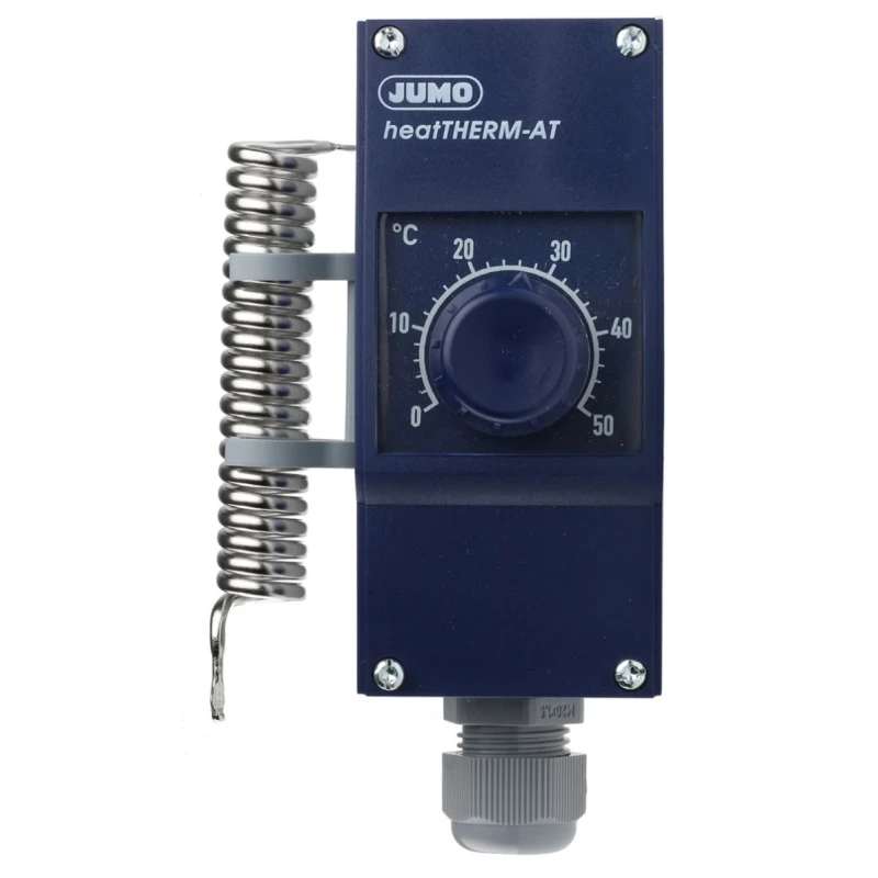 Jumo Surface Mount Thermostat, Max 50°C, 230V AC/DC, 16A, IP54, Automatic 603070/0001-6-021-000-25-0-00-15-00-00-000-00-17