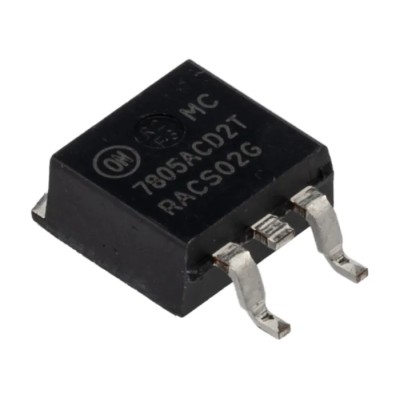 onsemi Surface Mount Linear Voltage Regulator, Positive Polarity, 5V Output, 35V Max Input, 3-Pin, 3.2mA MC7805ACD2TG