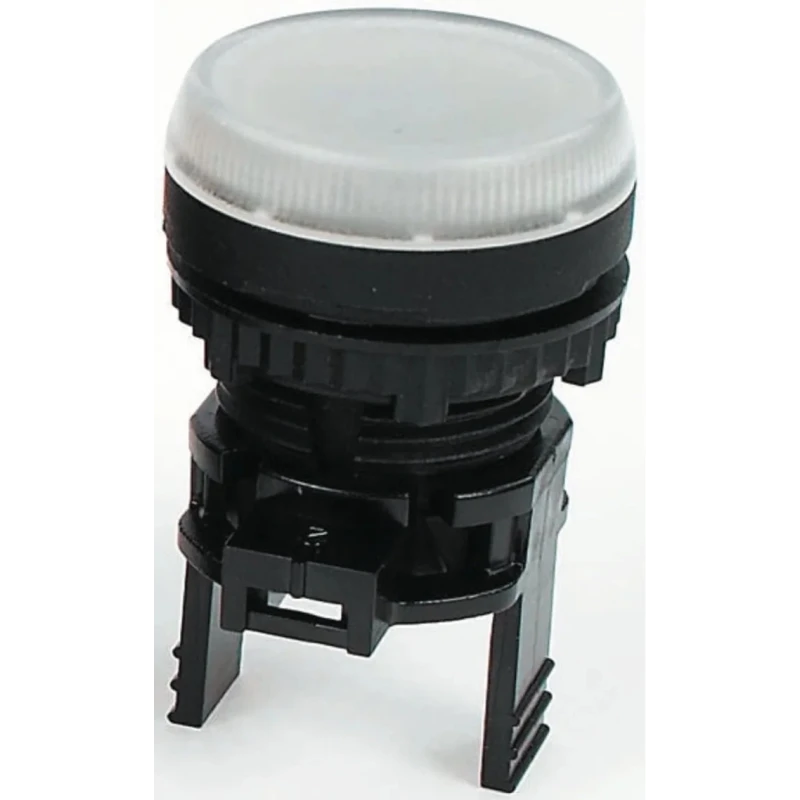 BACO Green Pilot Light Head 22 mm Cutout, Round, IP65, Panel Mount, BACO Series L20SE20