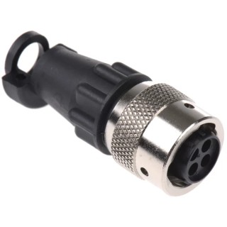 ITT Cannon Circular Connector 4 Contacts Cable Socket Female IP65 QM Series 192990-5430