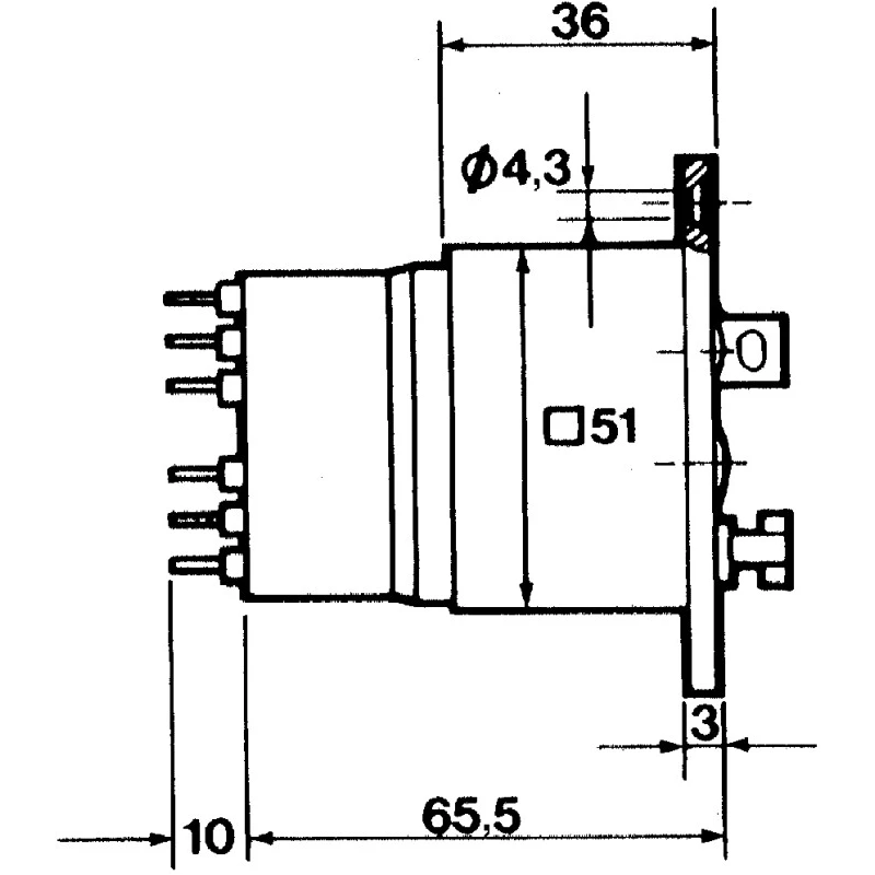 Hengstler Electronic 5-Digit Batch Counter 10 Hz 230V Panel Mount 0 886 290